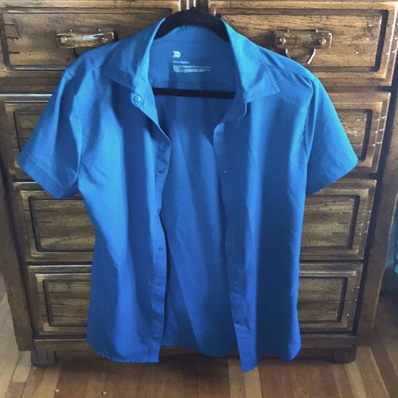 all in motion Shirts Nwot Active Outdoors Button Up Tshirt Poshmark